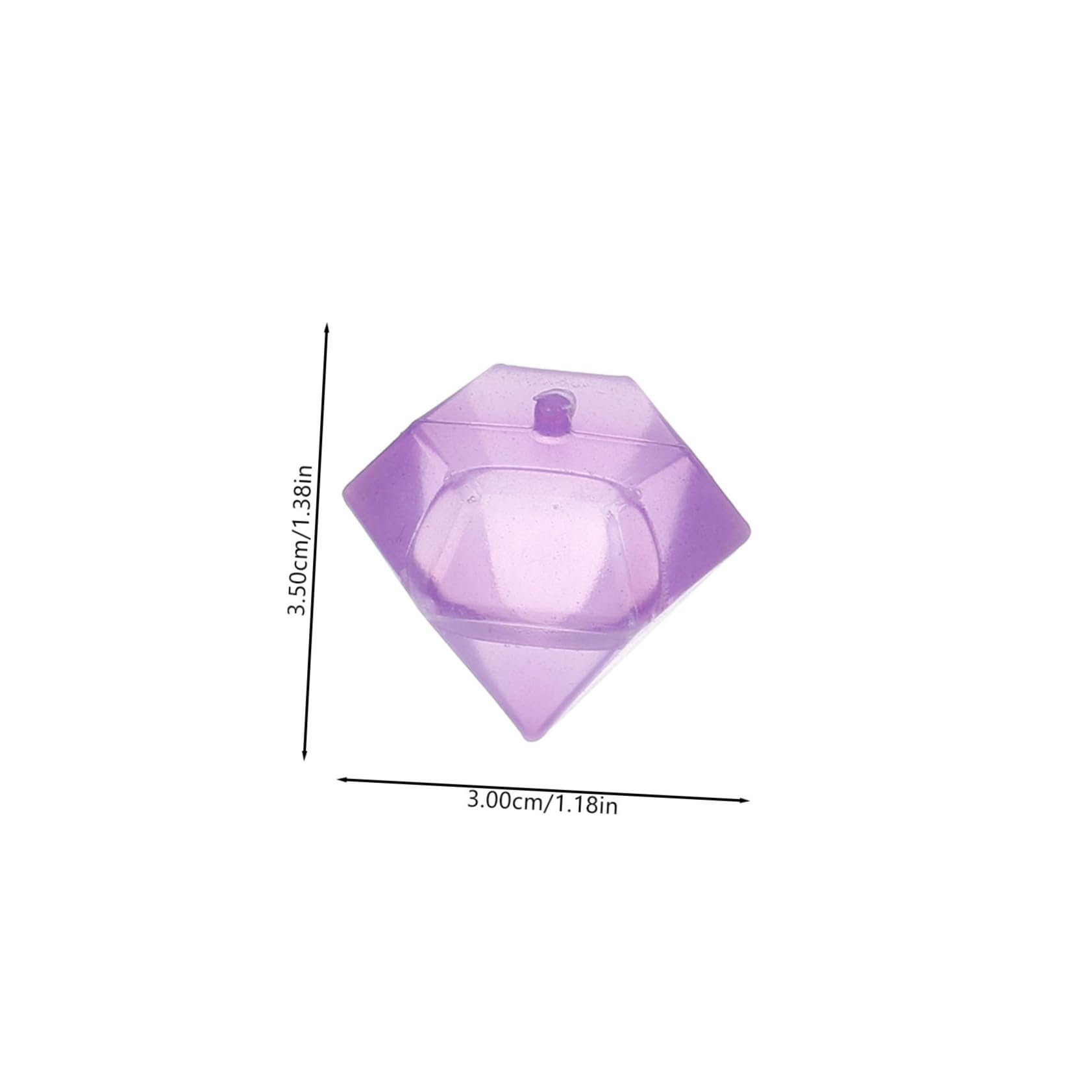 UPKOCH Glaçons Réutilisables - 24 Cubes Diamants Transparents - Pour Whisky, Vin, Café - Sans Dilution - Recongelables