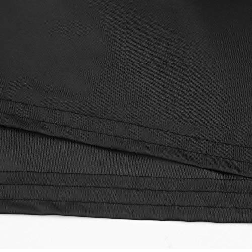 Uxcell L 190T Rain Dust Protector Scooter Black Motorcycle Cover 86" For Honda #TOP4