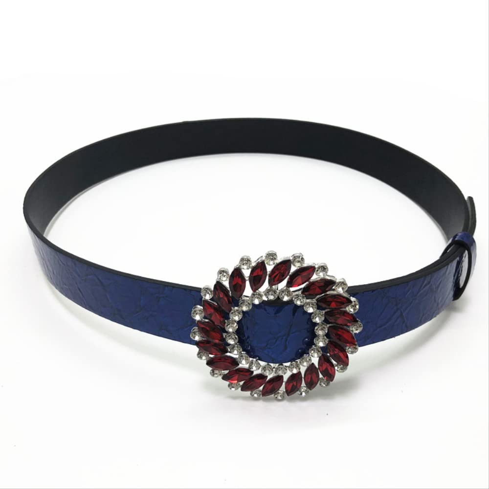 Femmes Robe Ceintures Mode Couleur Cristal Ceinture Élastique Femmes Marque Ceinture Élastique Femme Larges Ceintures pour Femmes Robe Accessoires