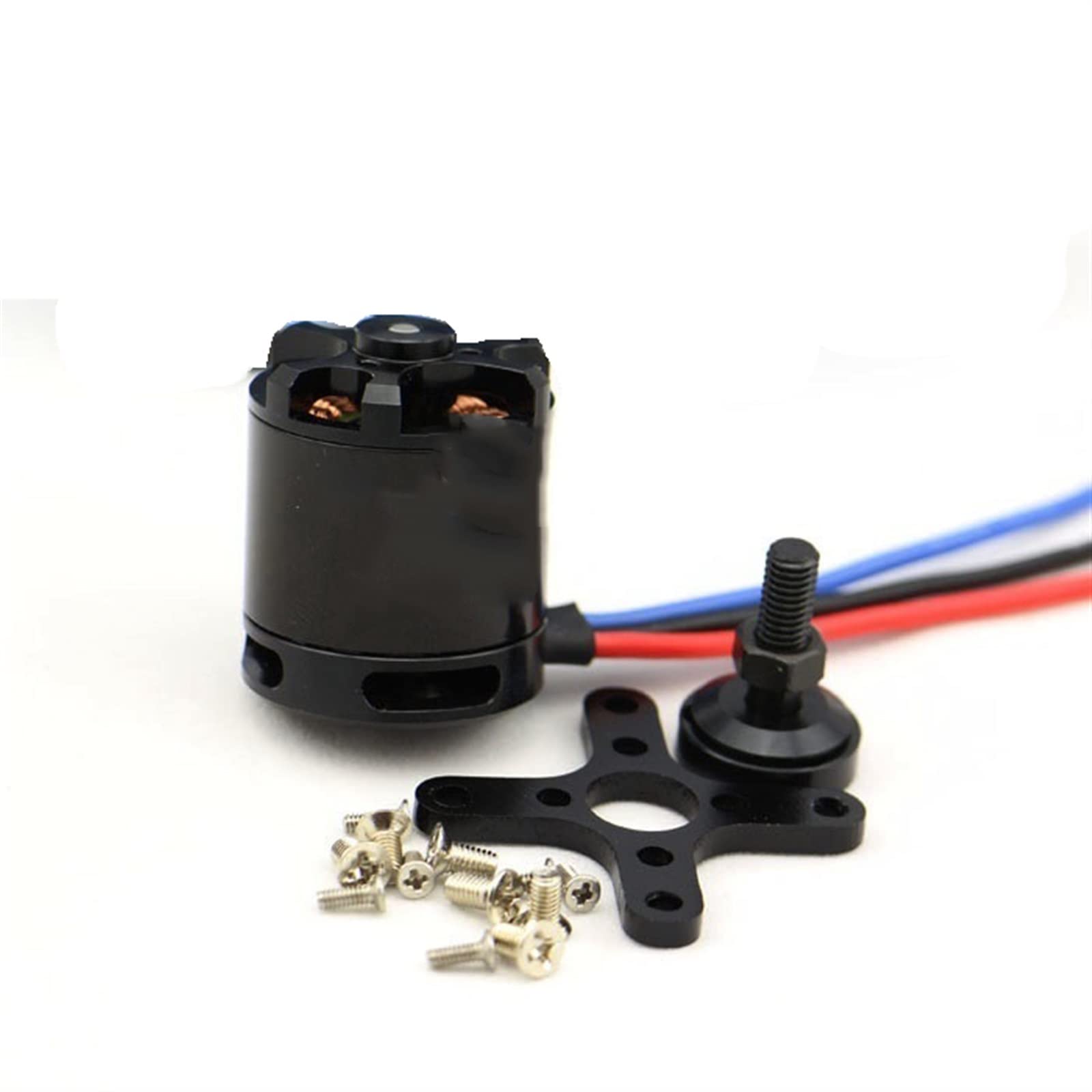 Hobby-moment obrotowy 2216 silnik bezszczotkowy Hobby Quadcopter Motor Racing Drone silnik 880KV 1100KV 1250KV 1400KV 2400KV Modle silnik samolotowy Nauka (kolor: 2216 silnik 1250 kV, rozmiar: płaski