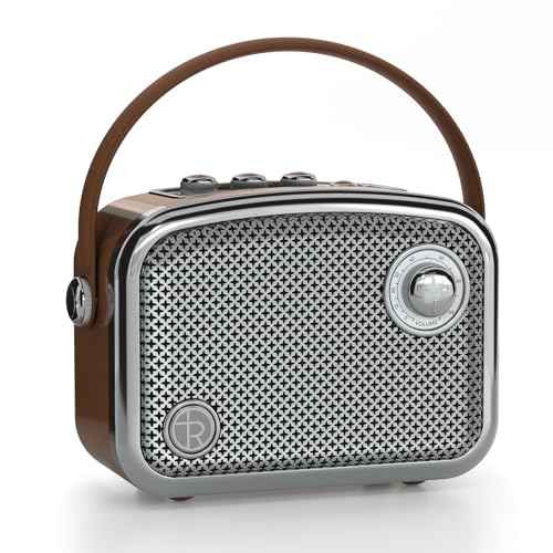 Portable Bluetooth Speaker Wireless Powerful Deep Bass Loud Stereo Sound Vintage Decor Cute Fashion Style Pillow Speakers with Subwoofer DSP Support TWS/USB/AUX for Home Desk Accessories Party Outdoor