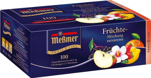 Meßmer ProfiLine Früchte 100 x 3 g, 1er Pack (1x 300 g)