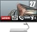 Produktbild Lenovo Q27q-20 | 27" QHD Monitor | 2560x1440 | 75Hz | 300 nits | 4ms Reaktionszeit | HDMI | DisplayPort | AMD FreeSync | integr. Lautsprecher | höhenverstellbar | schwarz