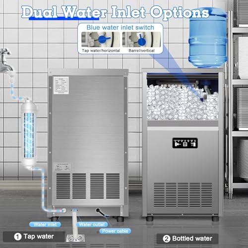 Commercial ice maker machine