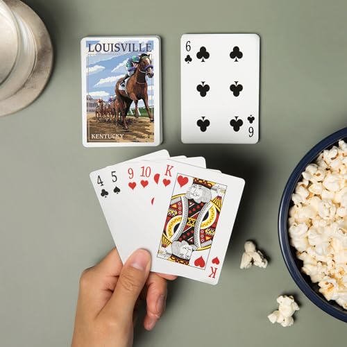 Baraja de Cartas Poker Louisville Horse Racing 52pz miniatura 2
