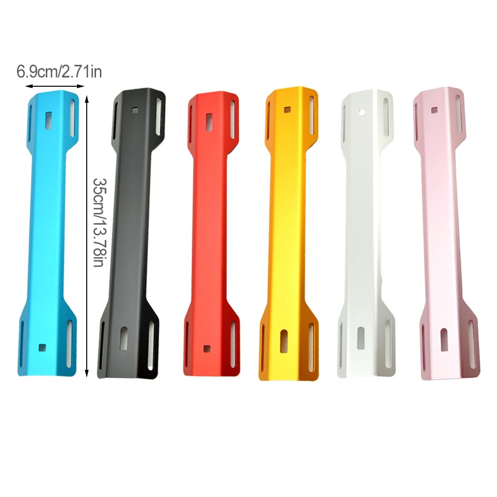 Adaptateur de réservoir unique pour plongée - Support professionnel - Couleur unie - Support pour plaque arrière - Composant BCD - Rouge