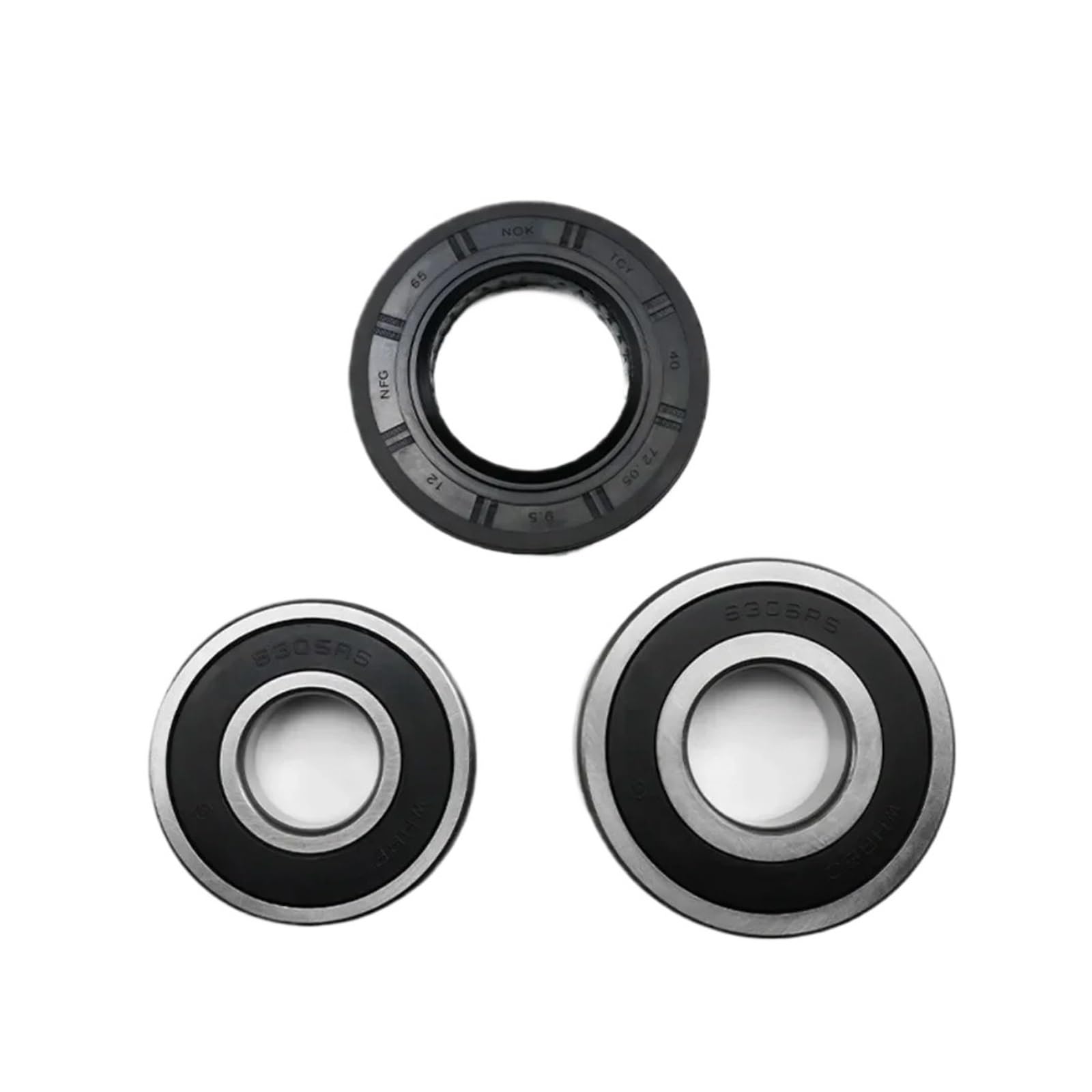 Kit de rodamientos con sello de aceite, Compatible con Haier, piezas de repuesto for lavadora