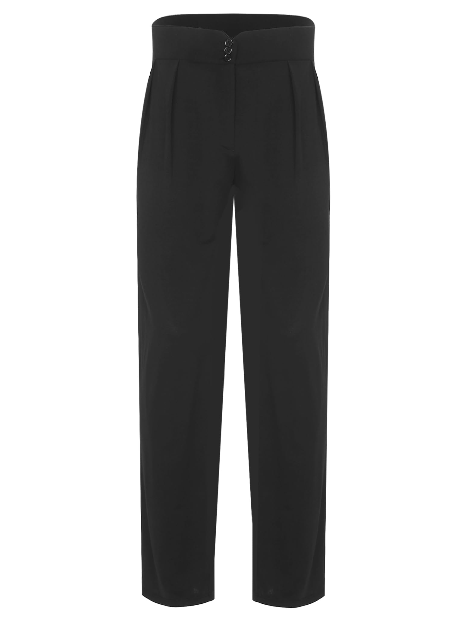Pantalon Long Homme Pantalon De Danse Standard Taille Haute Jazz Tango Samba Rumba Valse Vêtements De Danse