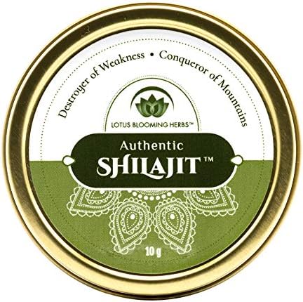 Authentic Shilajit - Genuine Himalayan SHILAJIT in It's Natural, Pure and Most Potent Resin Form. 10 Grams (1-2 Month Supply)
