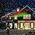 HERHOTER Christmas Laser Lights Outdoor,Red and Green Moving Outdoor Laser Light, Waterproof Garden House Decoration Laser Christmas Lights