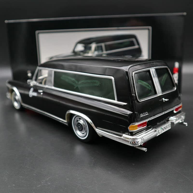 SCHUCO 1:18 Scale 1965 Mercedes-Benz 600 Hearse / Funeral Car