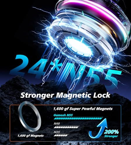 Qi2 15W MagSafe Car Mount Charger with Cooling Fan - image 7