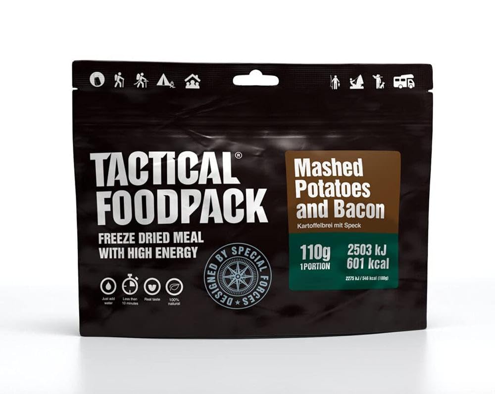 Tactical FoodPack Mashed Potatoes and Bacon (110g)