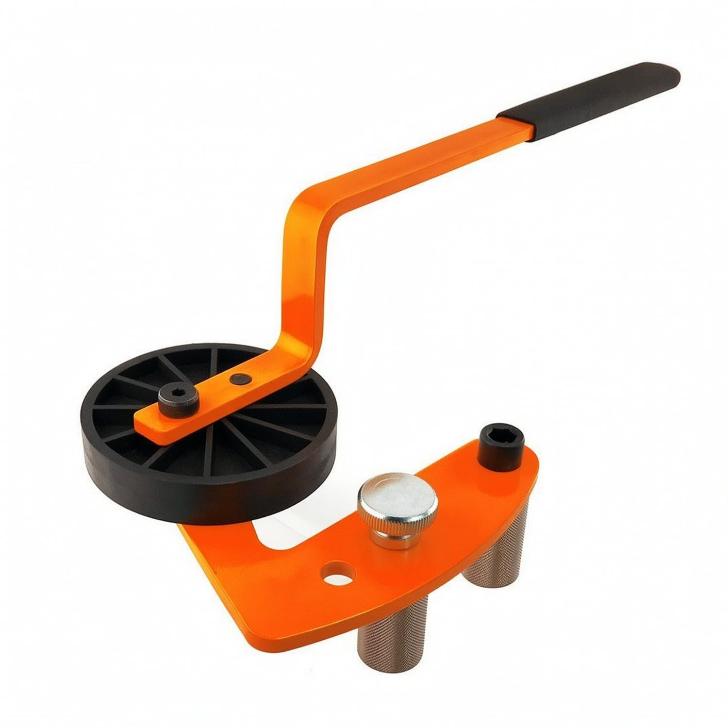 Clamp-Style Deck Board Straightening Tool Adjustable Deck Board Straightener Heavy-Duty Long-Lasting for DIYers, Woodworkers, Woodworking, Orange-image-21