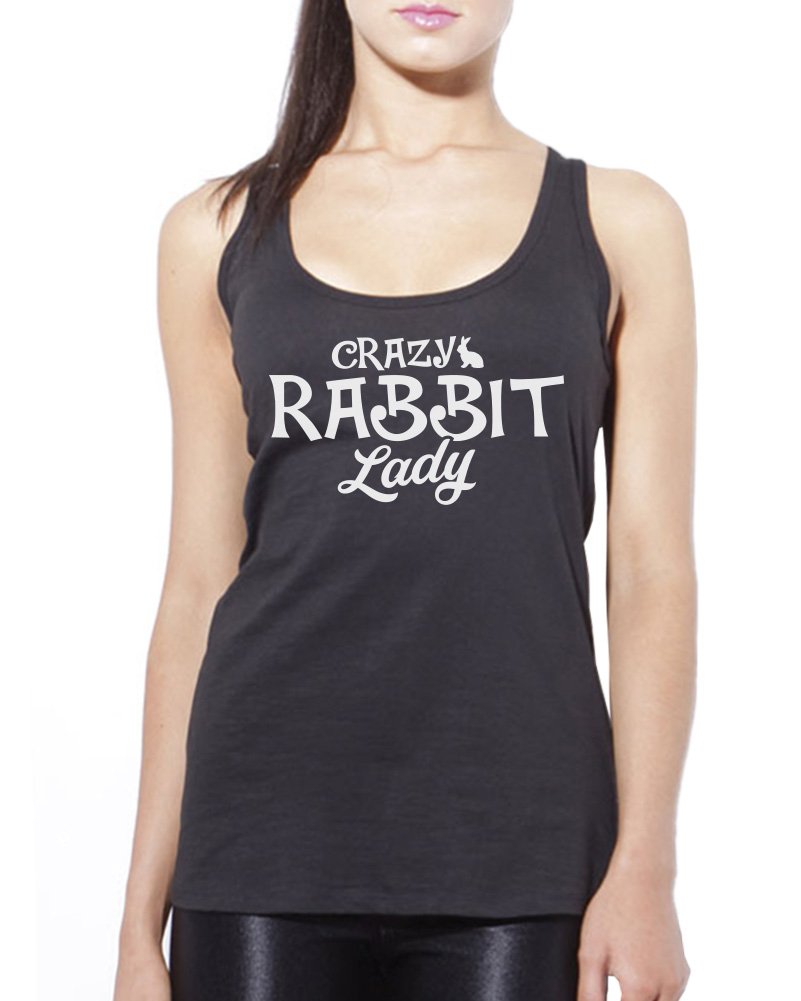Hotscamp Women's Black Crazy Rabbit Lady Vest - Small