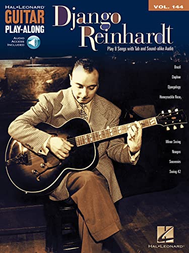 Django Reinhardt Guitar Play-Along Volume 144 - Book/Online Audio (Hal Leonard Guitar Play-Along)