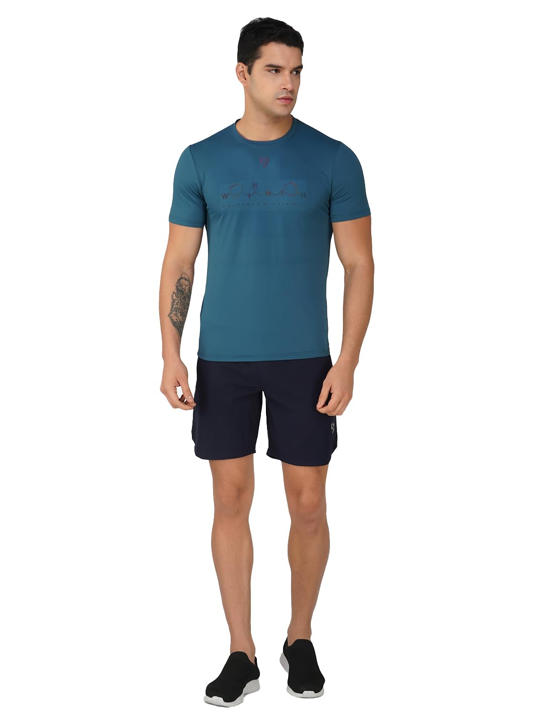 SGMen's Regular Comfort Fit Sports Shorts for Mens & Boys | Ideal for Trail Running, Gym Fitness & Training Wear, SS24MSH520