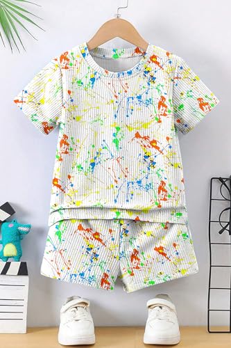Image of Fashion Dream Boys Cotton Blend Printed Co-ord Set|clothing set for kids|Combo set