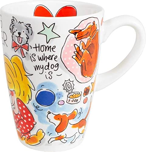 Blond Amsterdam XL Becher Dog Lover Hundefreunde – Keramik – Geschenkidee – Home is where my dog is