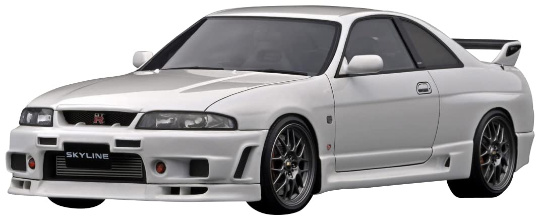 ignition model SKYLINE R33GTRミニカー ホワイト Amazon | ignition model 1/18 ニッサン Skyline GT-R (BCNR33) White