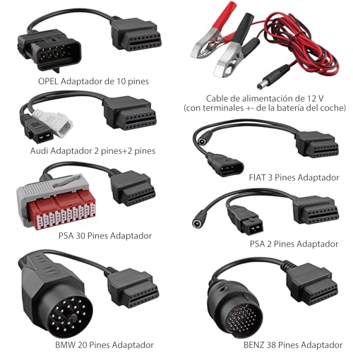 Cables de diagnóstico OBD1 a OBD2 para conectar coches al escáner Delphi con AUTOUTLET 2