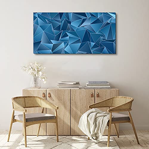 Tableau triangles géométriques Coloray décoration murale 120x60cm - 4