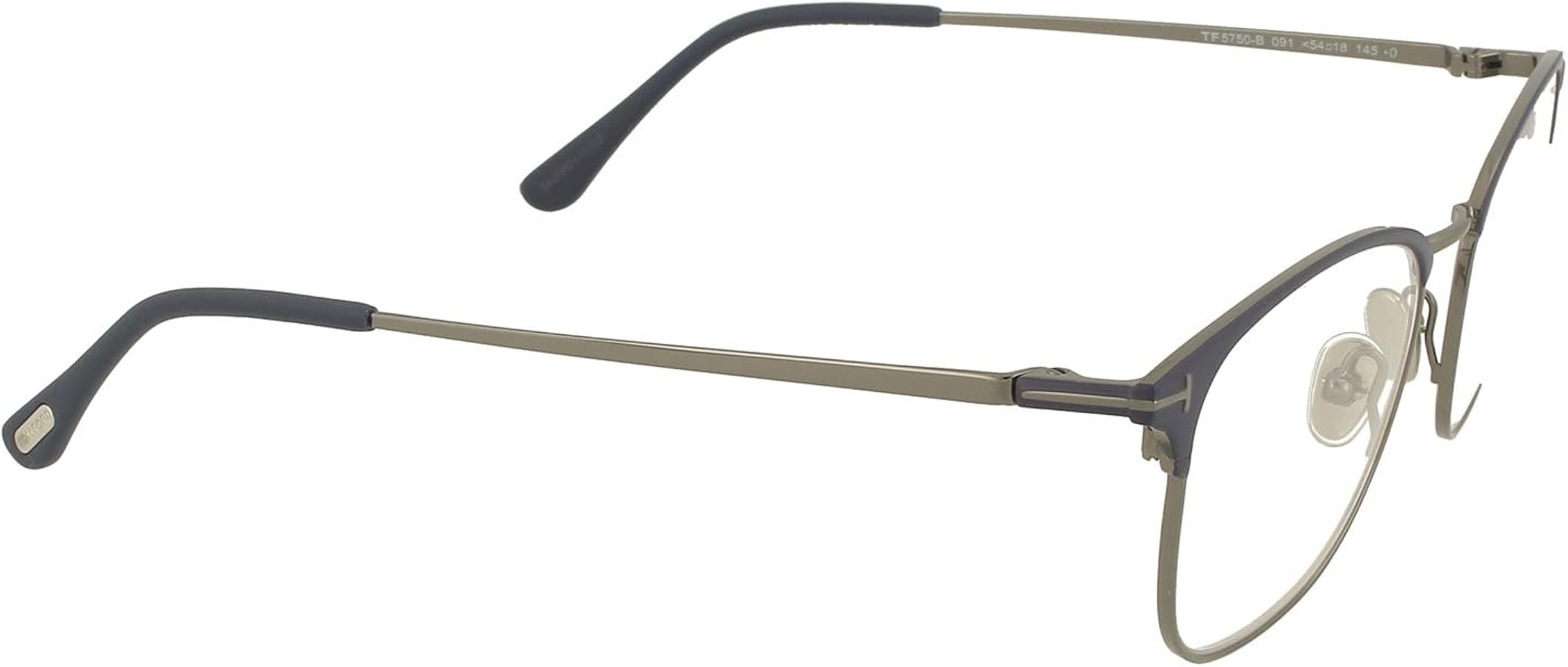 TOM FORD TF5750-B 091 メガネ ブルーブロック ダークブルー Amazon.com: Eyeglasses Tom Ford FT 5750 -B 091 Matte Blue, Shiny
