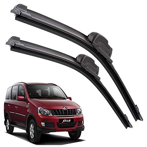 Image of Euro Care Windshield Car Wiper Blades Compatibility With Mahindra Xylo - Set of 2Pc (D-24,P-20)