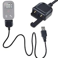 Vista 2 de traderplus Cable de carga de cargador USB con control remoto inteligente con correa para la muñeca