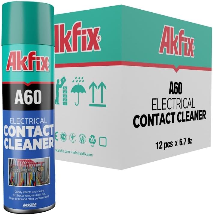 Akfix A60 Electrical Contact Cleaner Spray