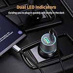 45W Fast USB C Car Charger Adapter with 3.3ft Type C Cable for Google Pixel - Image 4
