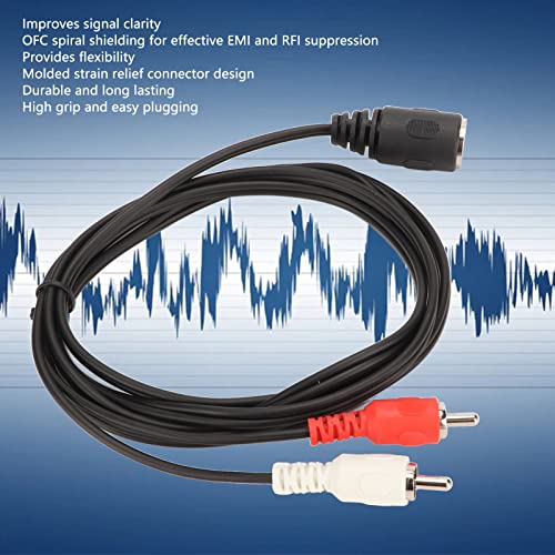 Cable Giradiscos 5 Pin DIN a Audio Doble con Refuerzo 1.5m miniatura 4