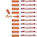 Produktbild edding 750 Lackmarker - orange - 10 Stifte - Rundspitze 2-4 mm - Lackstift zur Markierung und Beschriftung von Metall, Glas, Stein oder Kunststoff - hitzebeständig, permanent, wisch- und wasserfest
