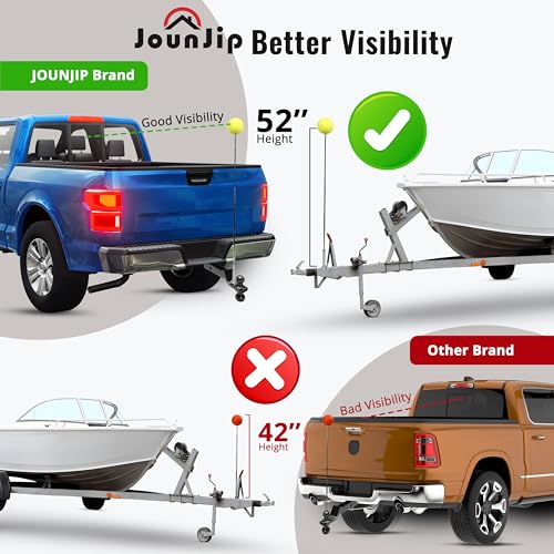 image for JOUNJIP 52 inch Magnetic Trailer Hitch Alignment Kit - [Upgraded] Wide