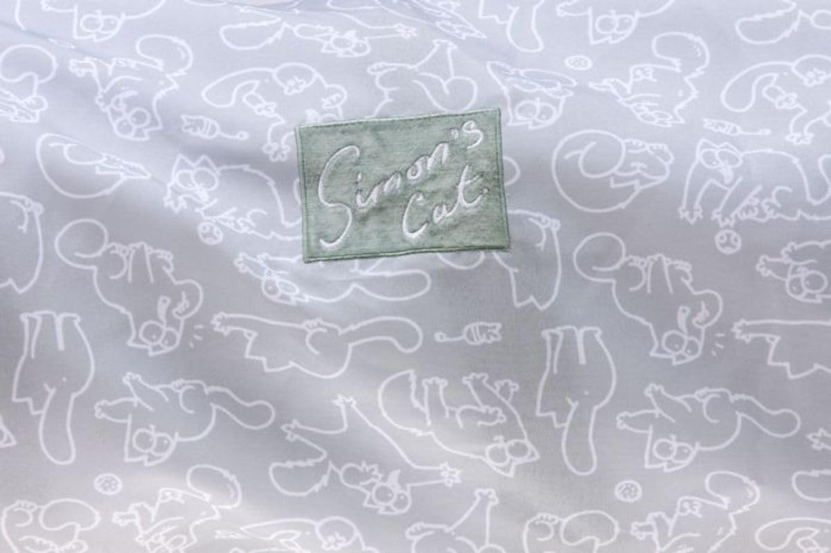 Karlie Simon's Cat by Litière pour Chat, Gris Clair, 75 x 25 x 25 cm