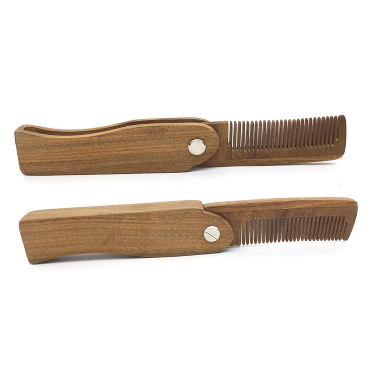 3 Pezzi Di Pettine Da Uomo Per Lo Styling Mini Pettine Per Lo Styling Della Barba in Legno Adatto Ai Viaggi Delicato Sul Cuoio Capelluto