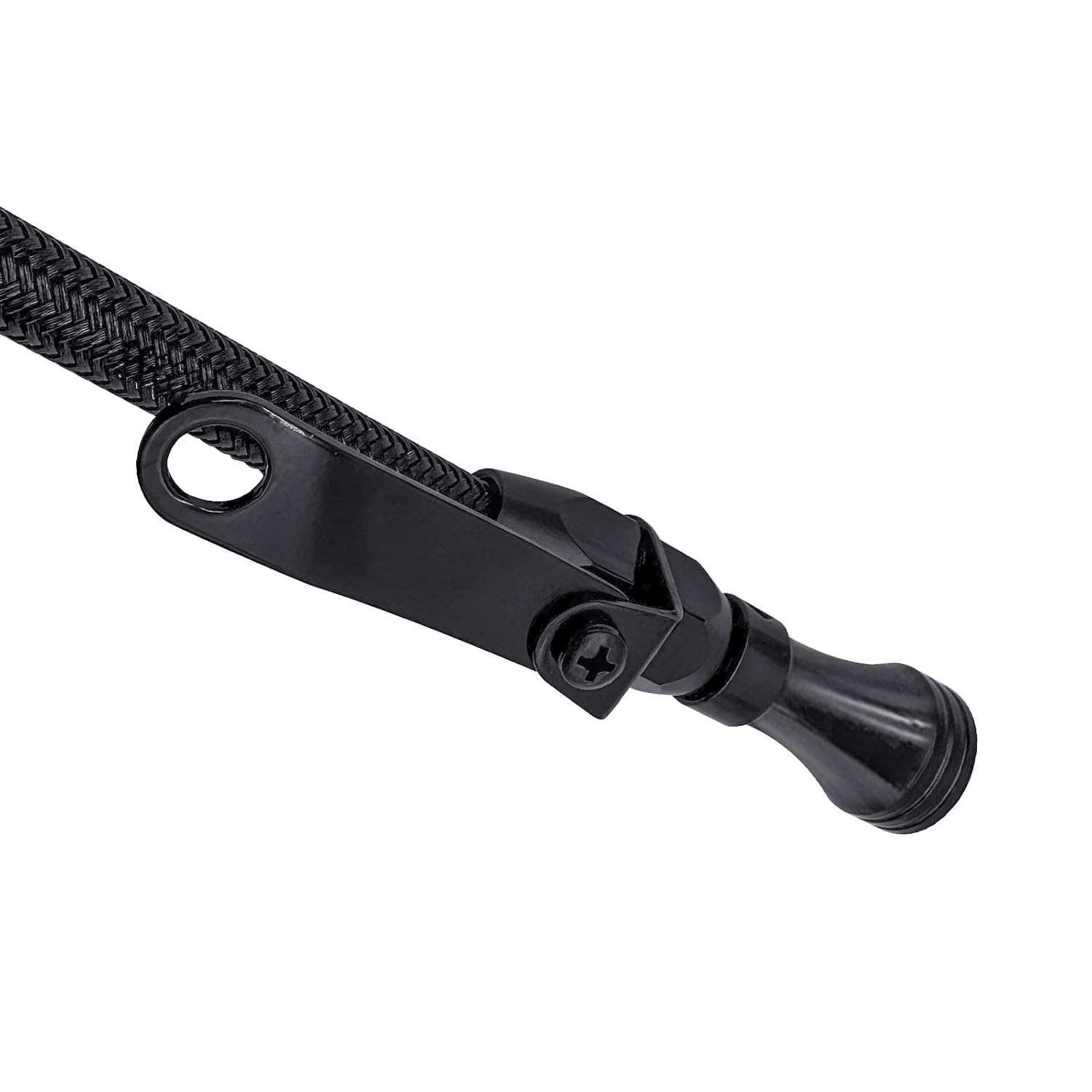 HAHAHA Compatible with Ford Engine Oil Dipstick, Billet Handle, 260-289-302, Clear Anodized (Black)