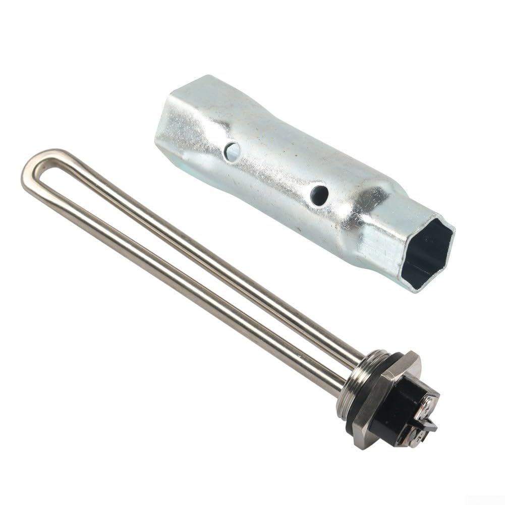 Cartuccia riscaldante 21 cm in acciaio inox 316 per stoccaggio dell'acqua