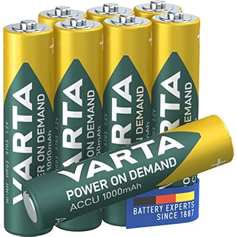 Pilas AAA recargables Varta Power on Demand Cover
