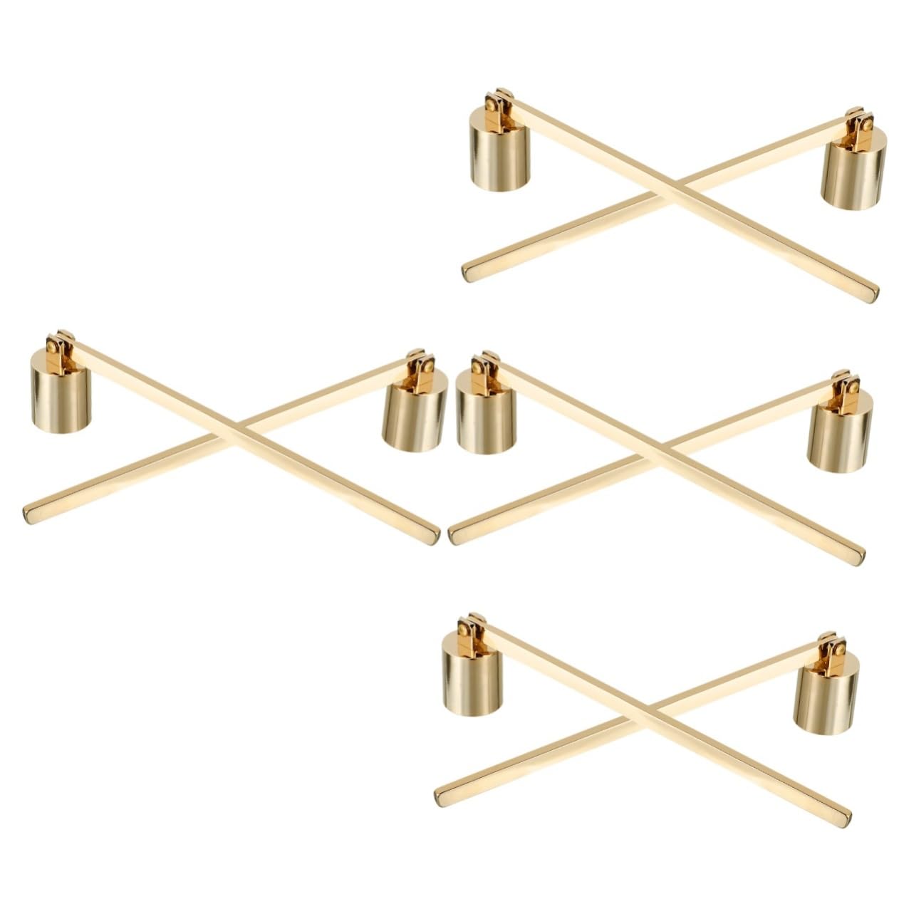 IMIKEYA 8stücke Vintage Kerzenlöscher Mit Langem Griff Dekoratives Kerzenzubehör Für Zuhause Auslöschen Von Teelichtern Und Aromakerzen