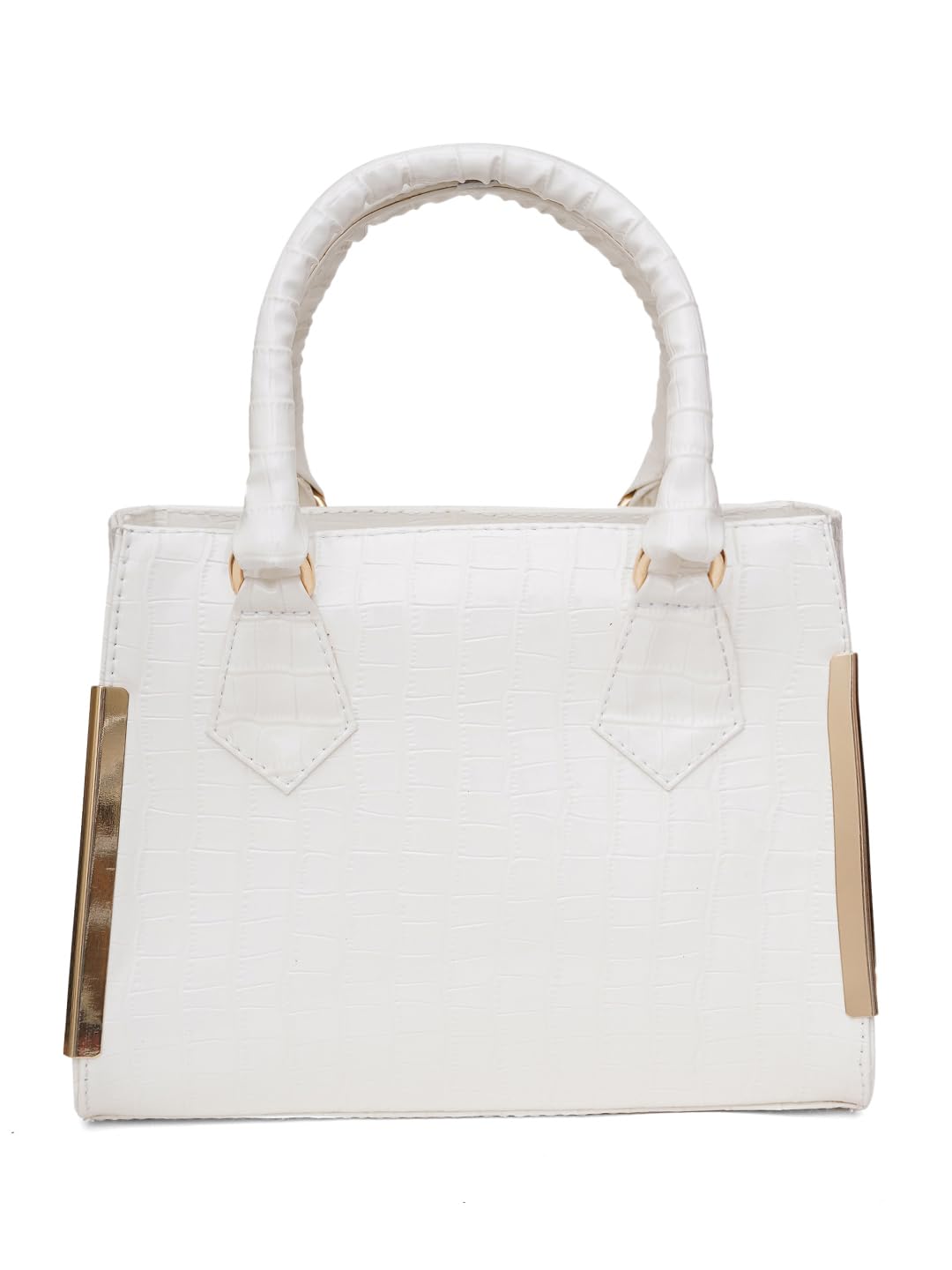 FABBHUE White Synthetic Leather Textured Hobo Women Handheld Bag (B0D7SBJBHL) Amazon Price History, Amazon Price Tracker