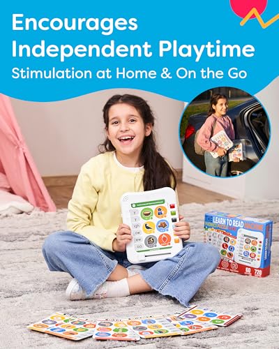 Image of Phonics Machine Learning Pad - Electronic Reading Game for Kids Age 5-11 - Learn to Read with 720 Phonic and Letter Sound Questions