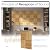 BUBOS 6 Pack Acoustic Wall Panels - High-Density Polyester Sound Absorbing Panels, Decorative Wood Print Treatment for Recording Studio & Home Office, Peel and Stick, 23.6" x 23.6"