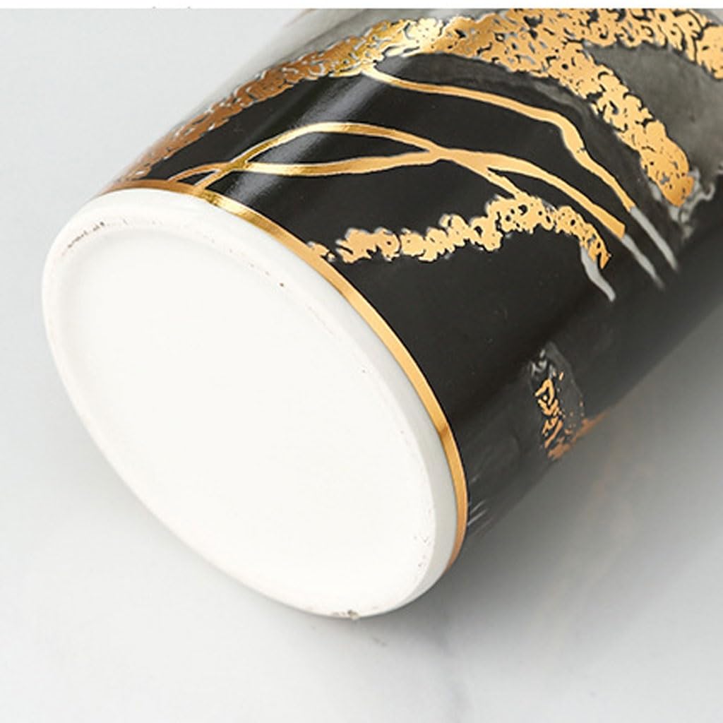 Dozowniki mydła prosty styl drukowany design ceramiczny dozownik mydła w płynie Sub-butelka Push Bottle Łazienka Dozownik mydła do rąk Dozownik mydła do łazienki (A)