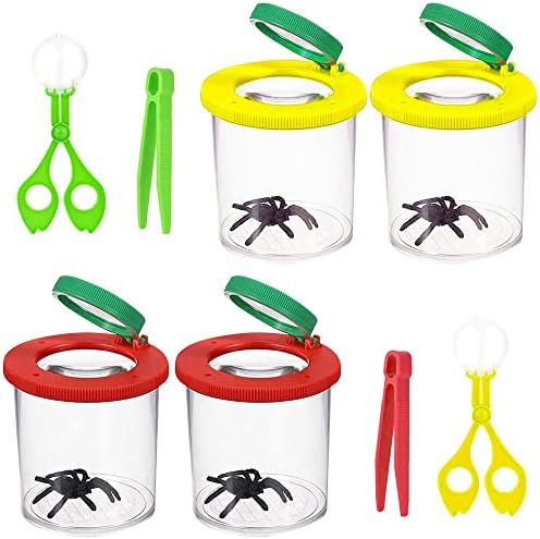 Boîte Loupe à Insecte, 5 Pièces Loupes à Insectes Kit, 2 Boîtes à Boîte Loupe à Insecte, 5 Pièces Loupes à Insectes Kit, 2 Boîtes à