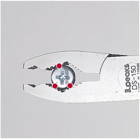 3peaks DS175Z Strong Machine Screw Pliers