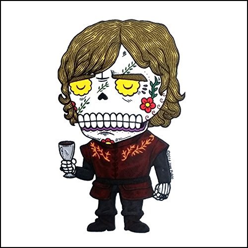 Tyrion Lannister - Weather Proof Die Cut Vinyl Day of the Dead Sticker