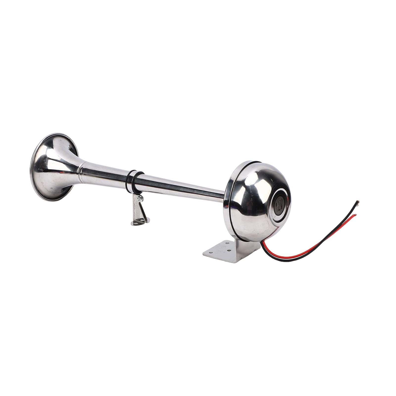 Avvisatore Acustico per Barche, Avvisatore Acustico Marino in Acciaio Inossidabile 304 Ad Alto Volume da 125 DB, con Installazione Semplice Impermeabile per Barche Pickup Autobus Veicoli da