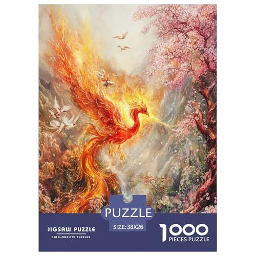 Puzzle de 1000 piezas para adultos Fénix Puzzles, estimula la mente con una obra de arte