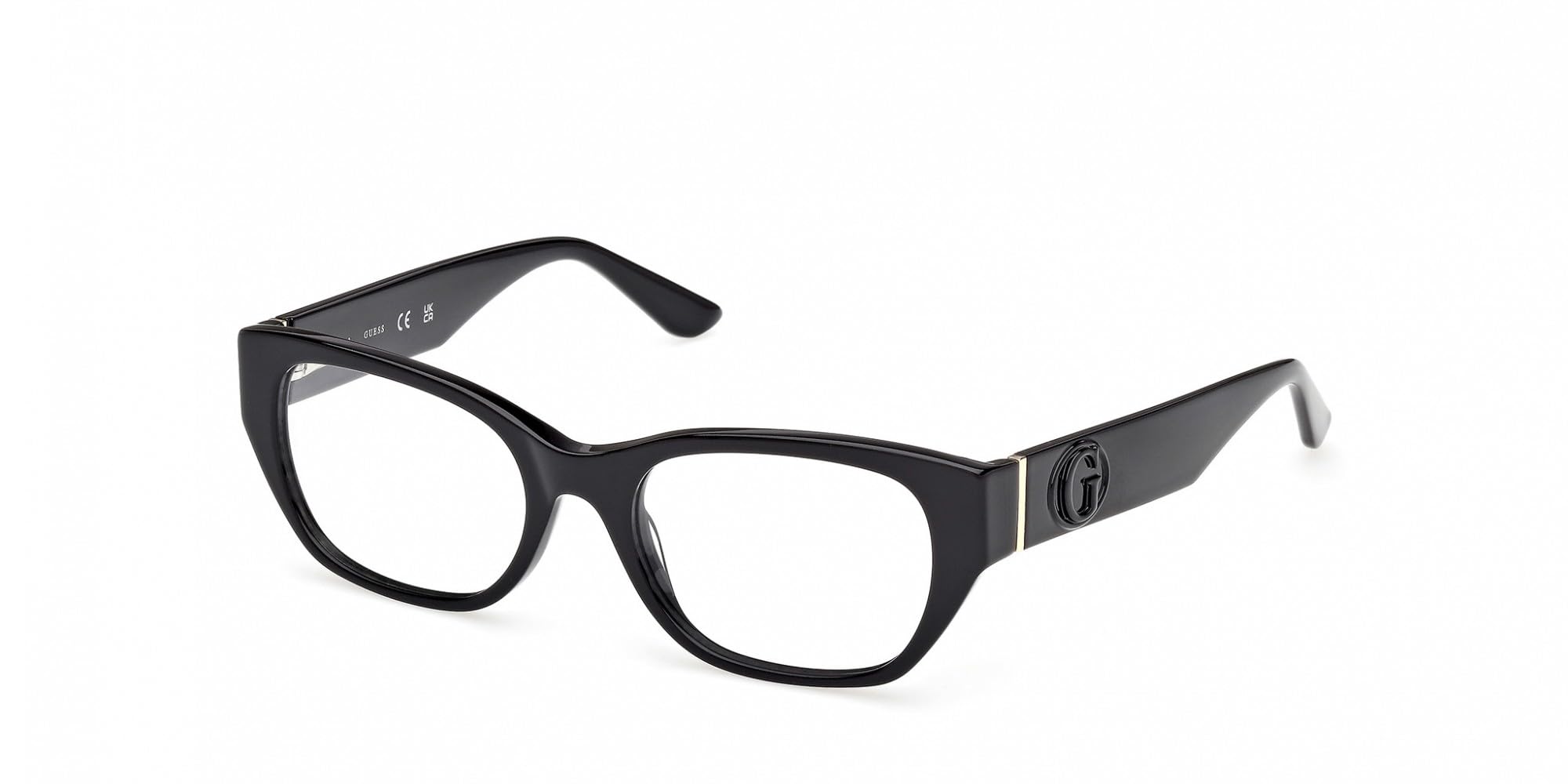 GUESS GU50304 001 Shiny Black 50/18/140 - Gafas para mujer